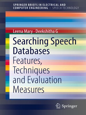 cover image of Searching Speech Databases